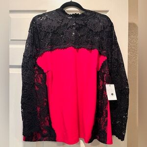 NWT Eloquii Lace Top